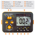 VC4105A Digital Resistance Ground Earth Tester