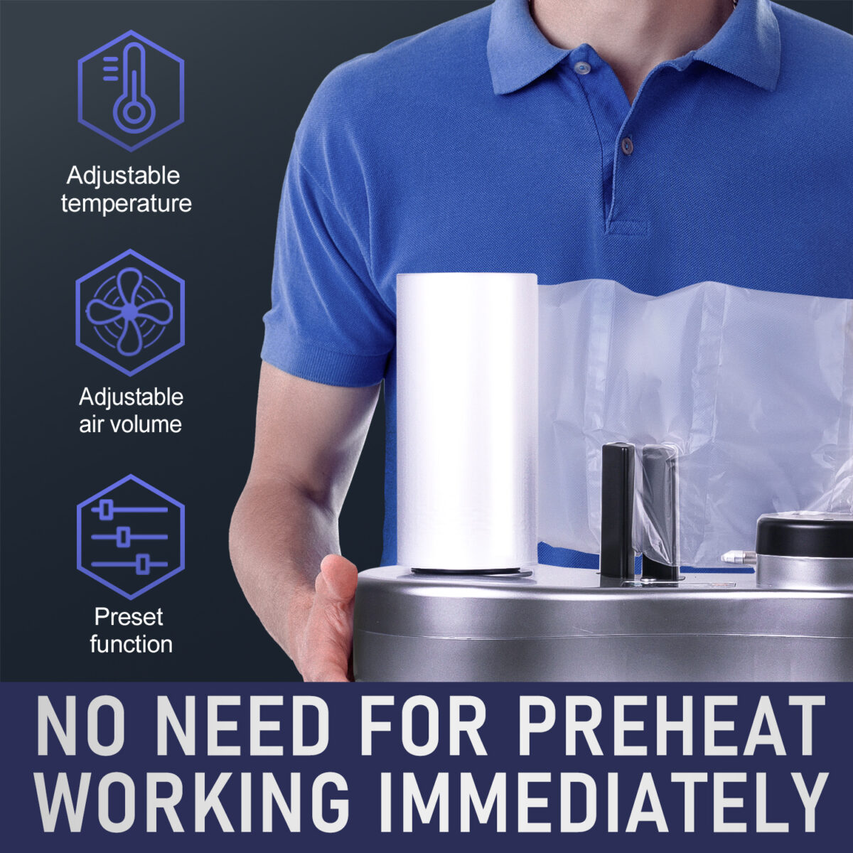 EA160 Air Cushion Machine
