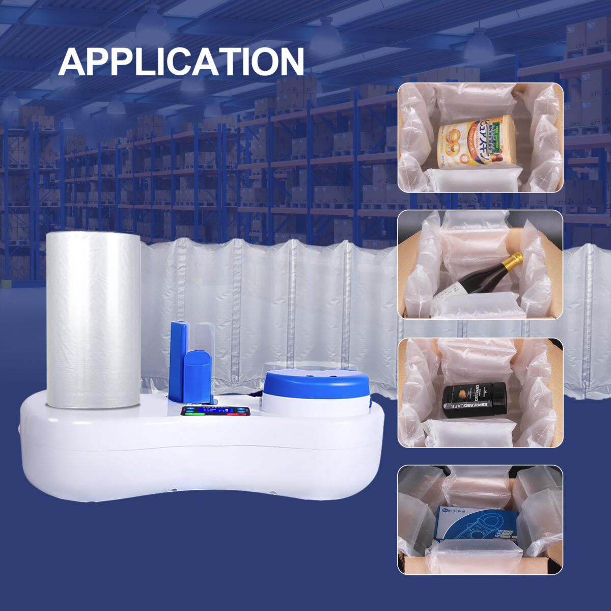 E201B Air cushion films