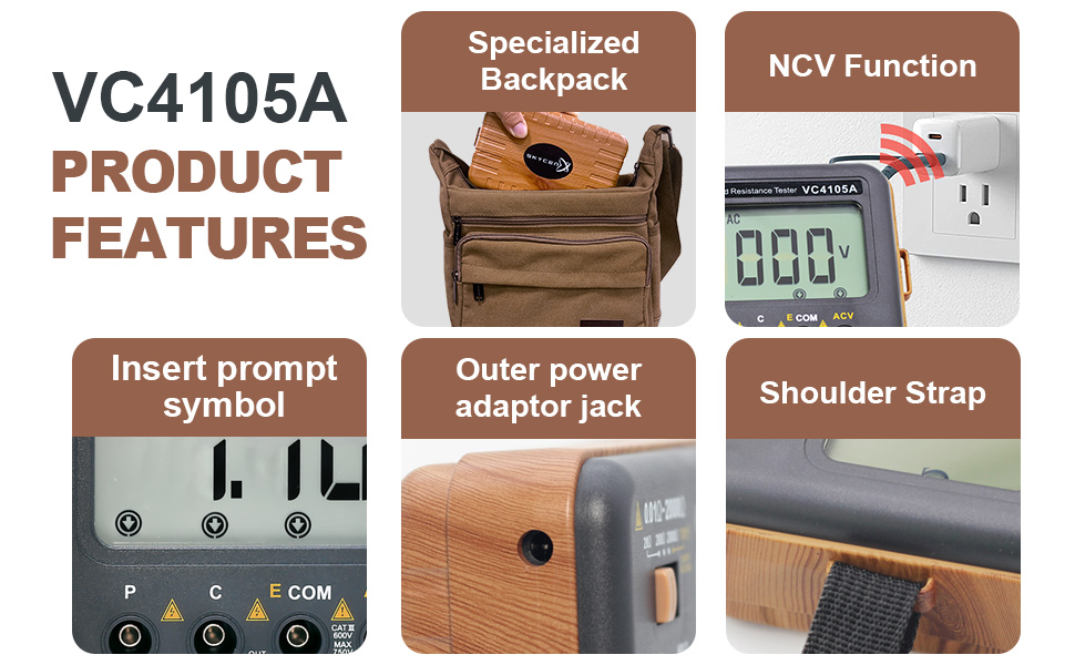VC4105A Ground Resistance Meter