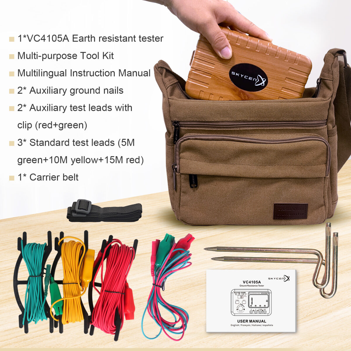VC4105A Earth Resisitence Tester